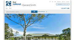 Desktop Screenshot of gerardsmith.com.au
